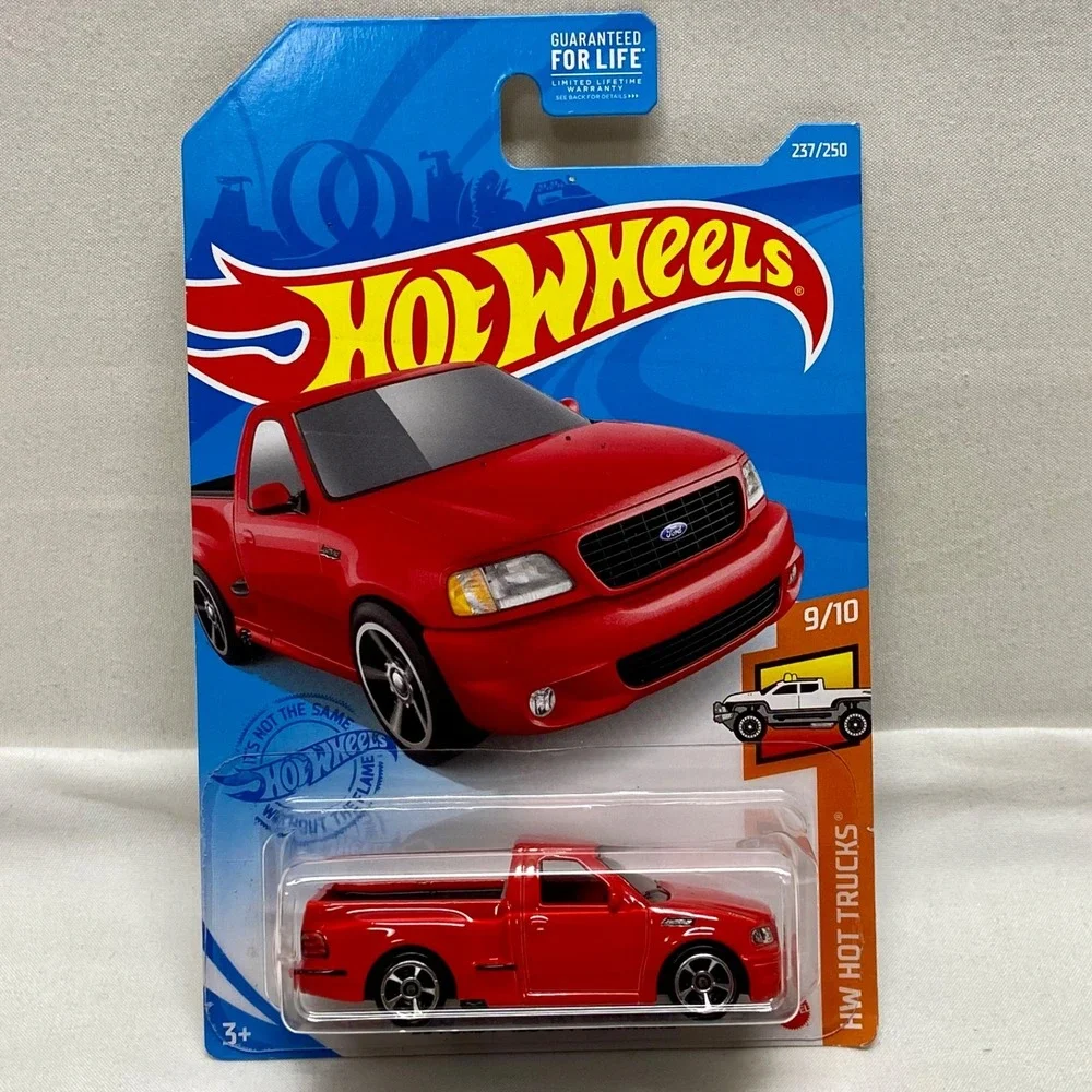 Hot Wheels '99 Ford F-150 SVT Lightning 237/250 HW Hot Trucks 9/10 Red 2020-2021